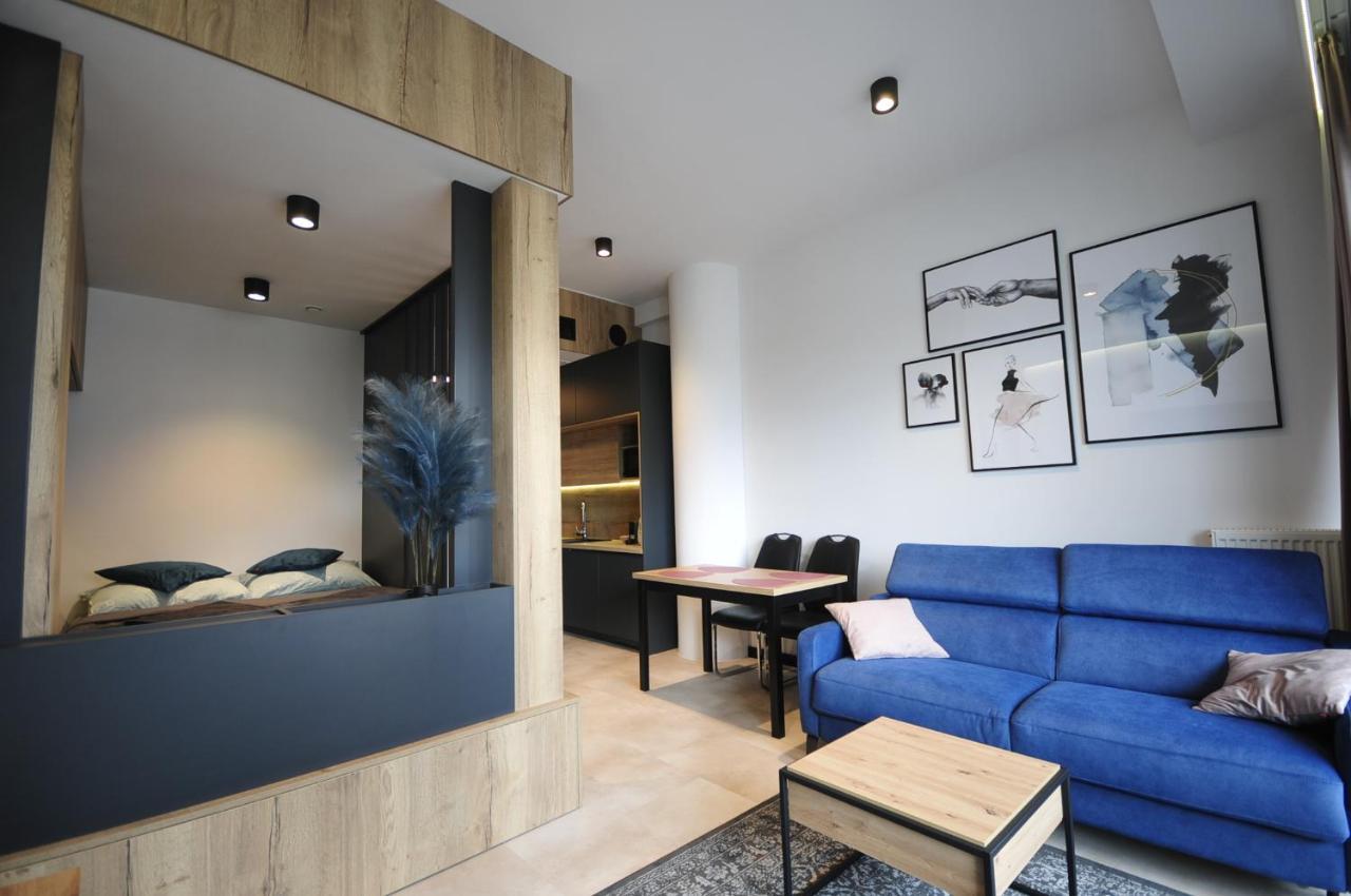 Apartament Flaming Hanza Tower Szczecin Bagian luar foto