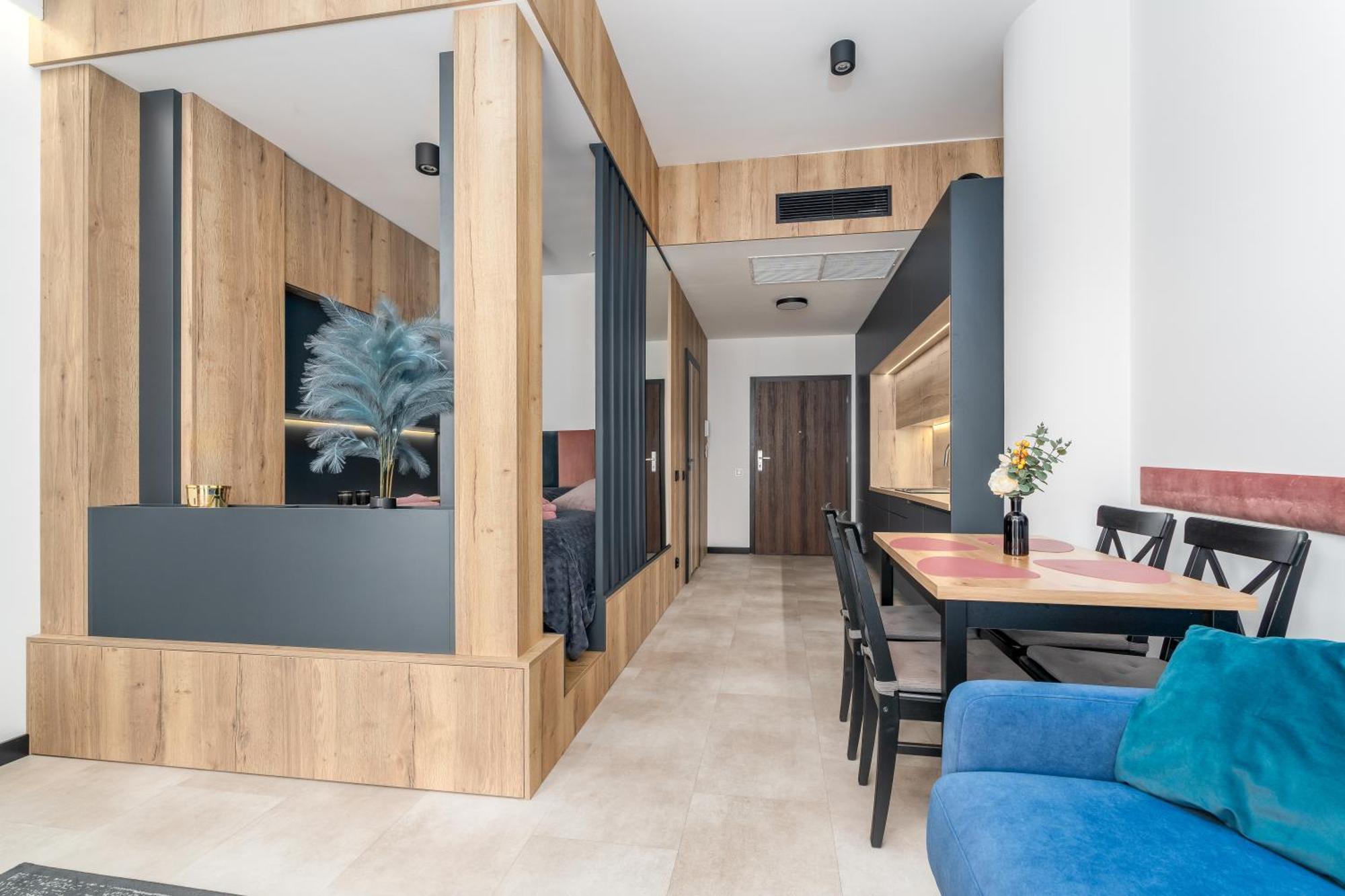 Apartament Flaming Hanza Tower Szczecin Bagian luar foto