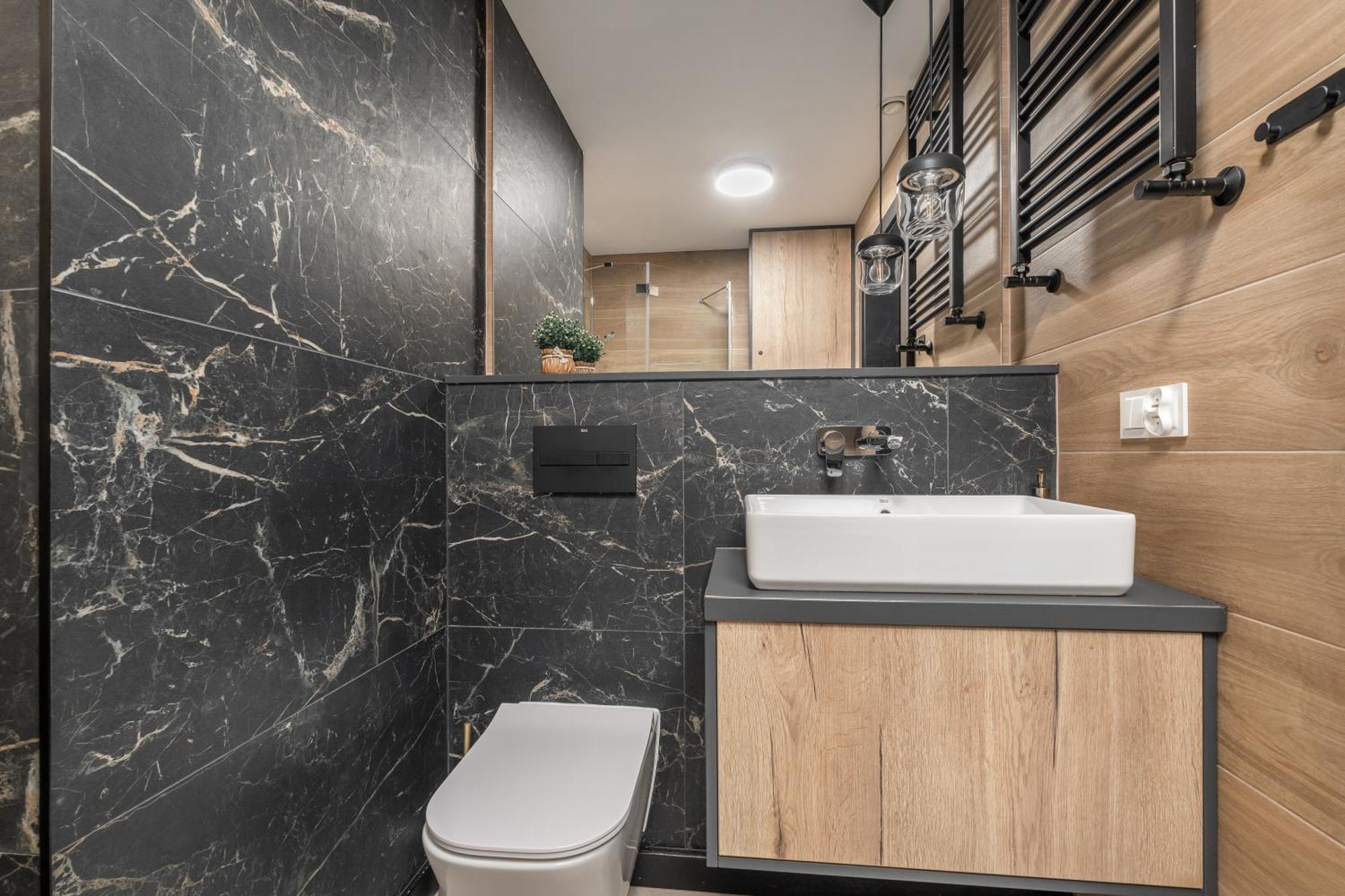 Apartament Flaming Hanza Tower Szczecin Bagian luar foto