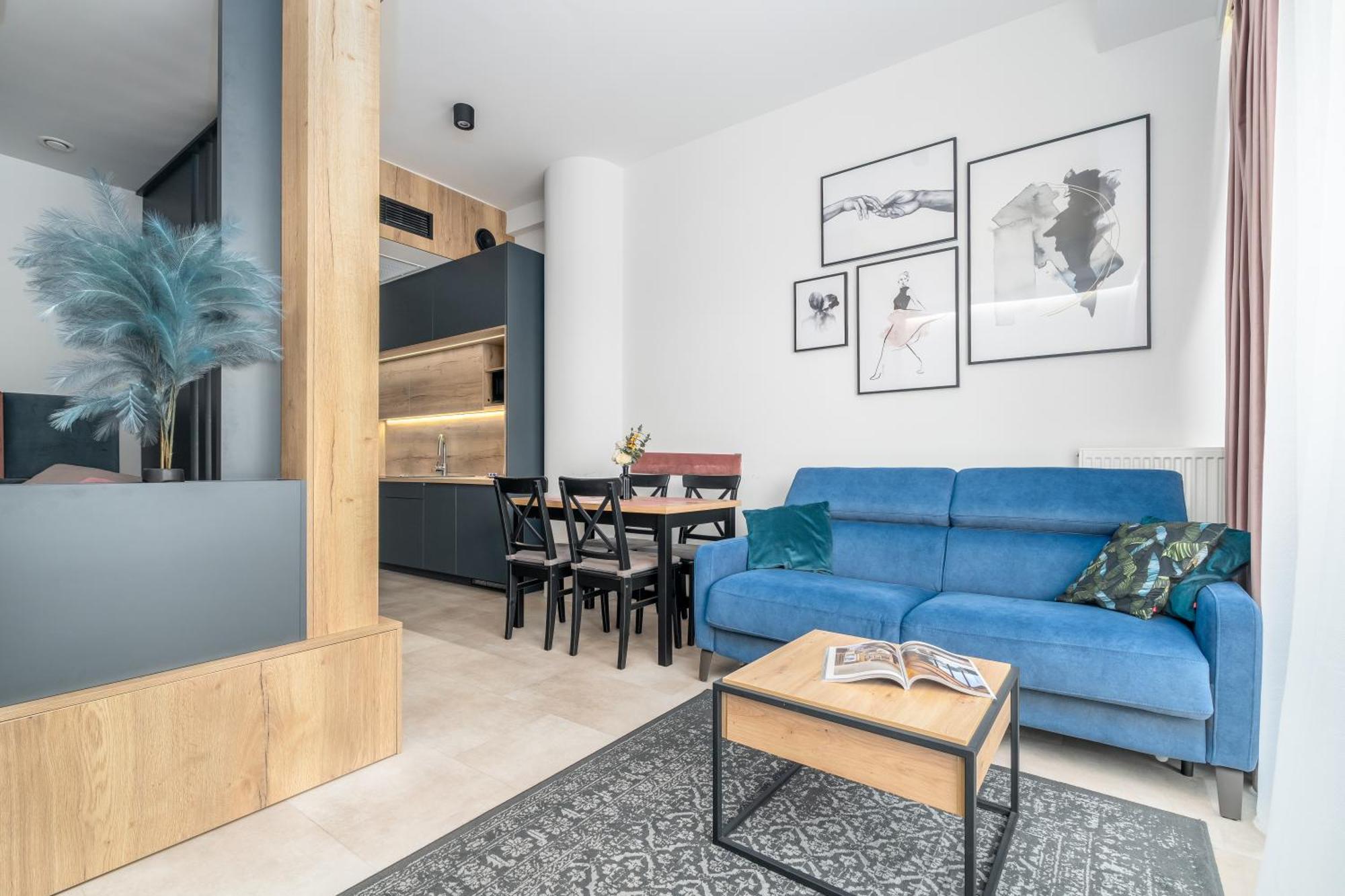 Apartament Flaming Hanza Tower Szczecin Bagian luar foto